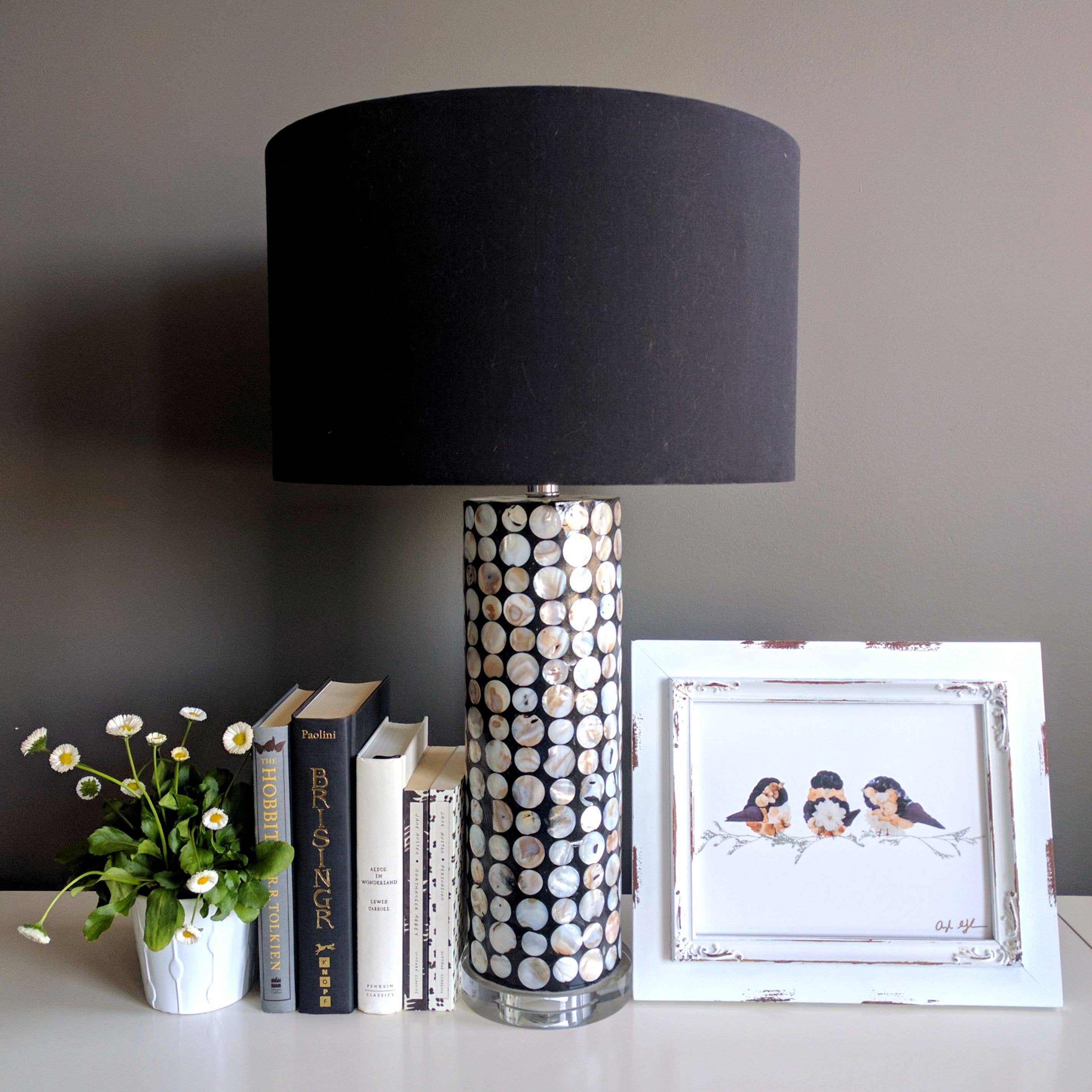 Oxeye Floral Co. - Wholesale Art Print - Chickadees Print | Pressed Floral Art3