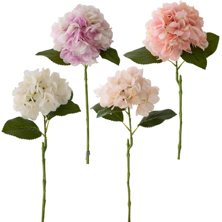 RT100 Real Touch Hydrangea 24" for wholesale by Myrians Home Decor