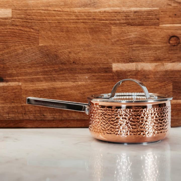 Vargen & Thor - Vendita all'ingrosso Pentole - Vargen & Thor VERA - Casseruola in rame da 1 L3