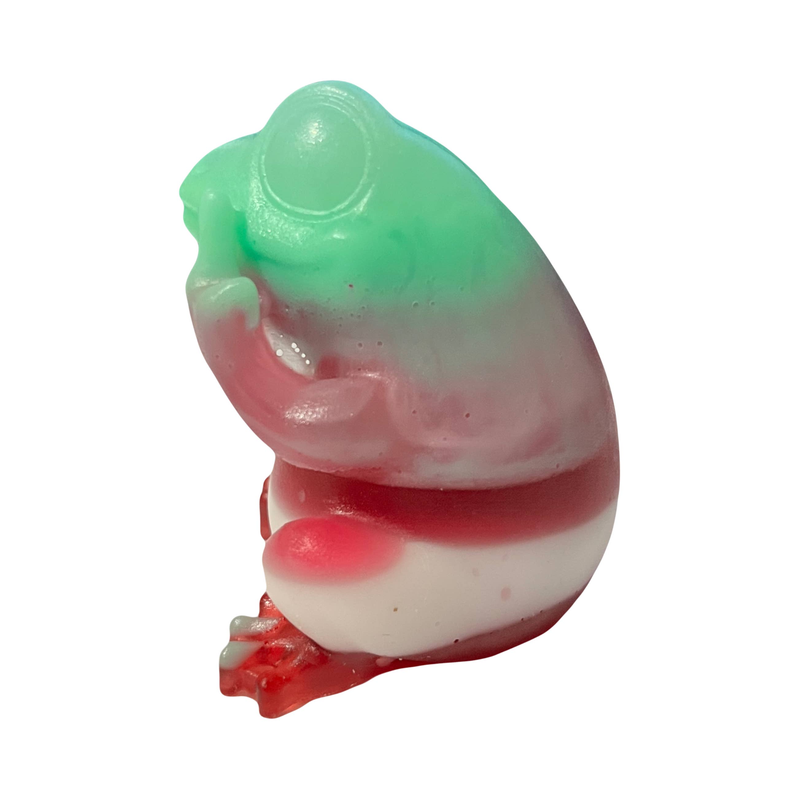 Face It Home Decor - Vente Figurine décorative - Figurine Ornement Grenouille en Résine avec Doigt d'Honneur Amusant Fait Main2