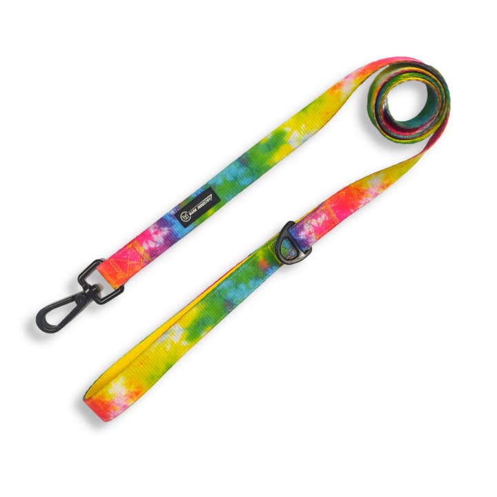 Tie Dye Dog Premium Leash for wholesale by Bark Industry