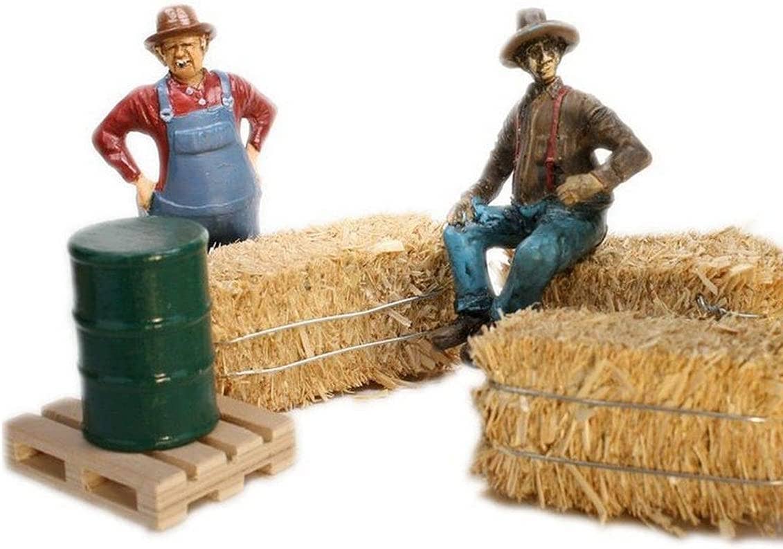 Mini Decorative Hay Bales for Craft/Dollhouse/Farm/Halloween for wholesale by Meyer Imports