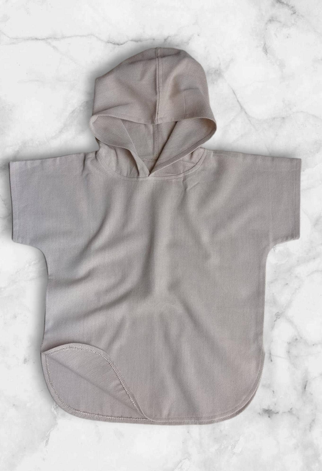 Kikoya – Toalha poncho - Crianças e bebés por atacado – Poncho com Capuz para Crianças - Toalha de Praia para Troca e Natação8