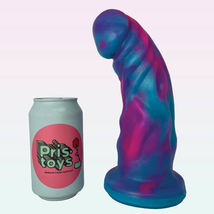Pris toys – wholesale Sex toy – Monolith Dual Density In Cotton Candy W/Suction Cup Base