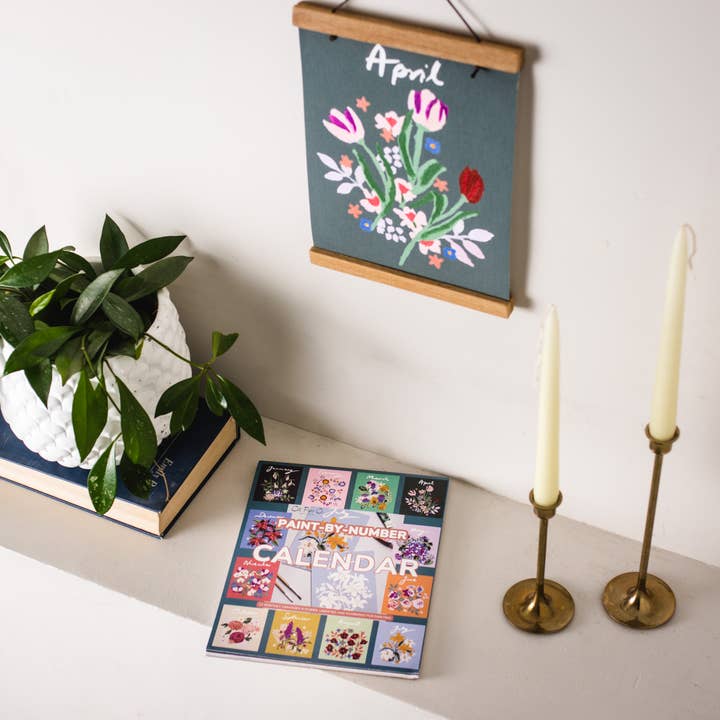 Cate Paper Co. - Wholesale Calendar - Paint-by-Number Calendar Kit