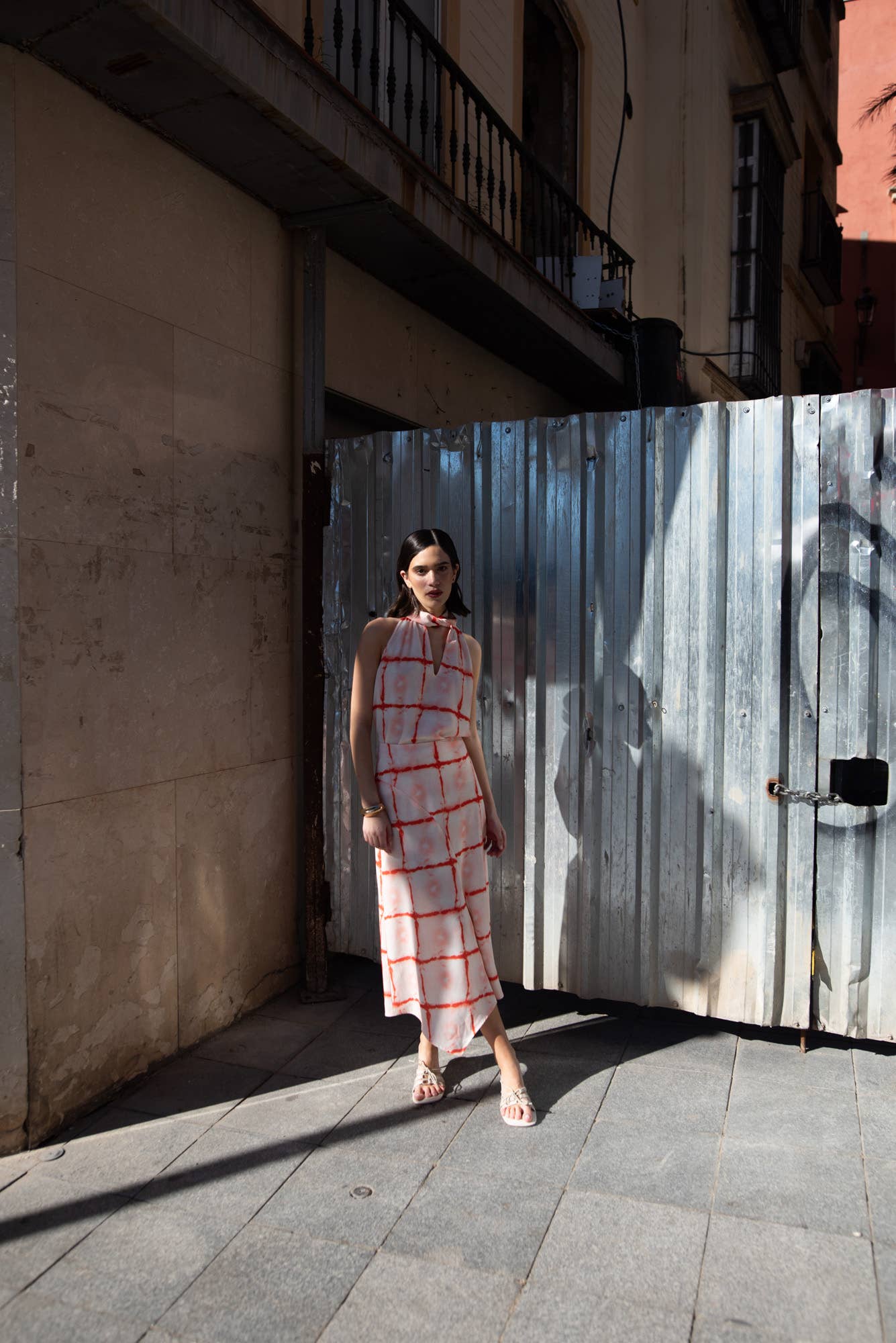 Beige PRINTED TOP for wholesale on Faire3
