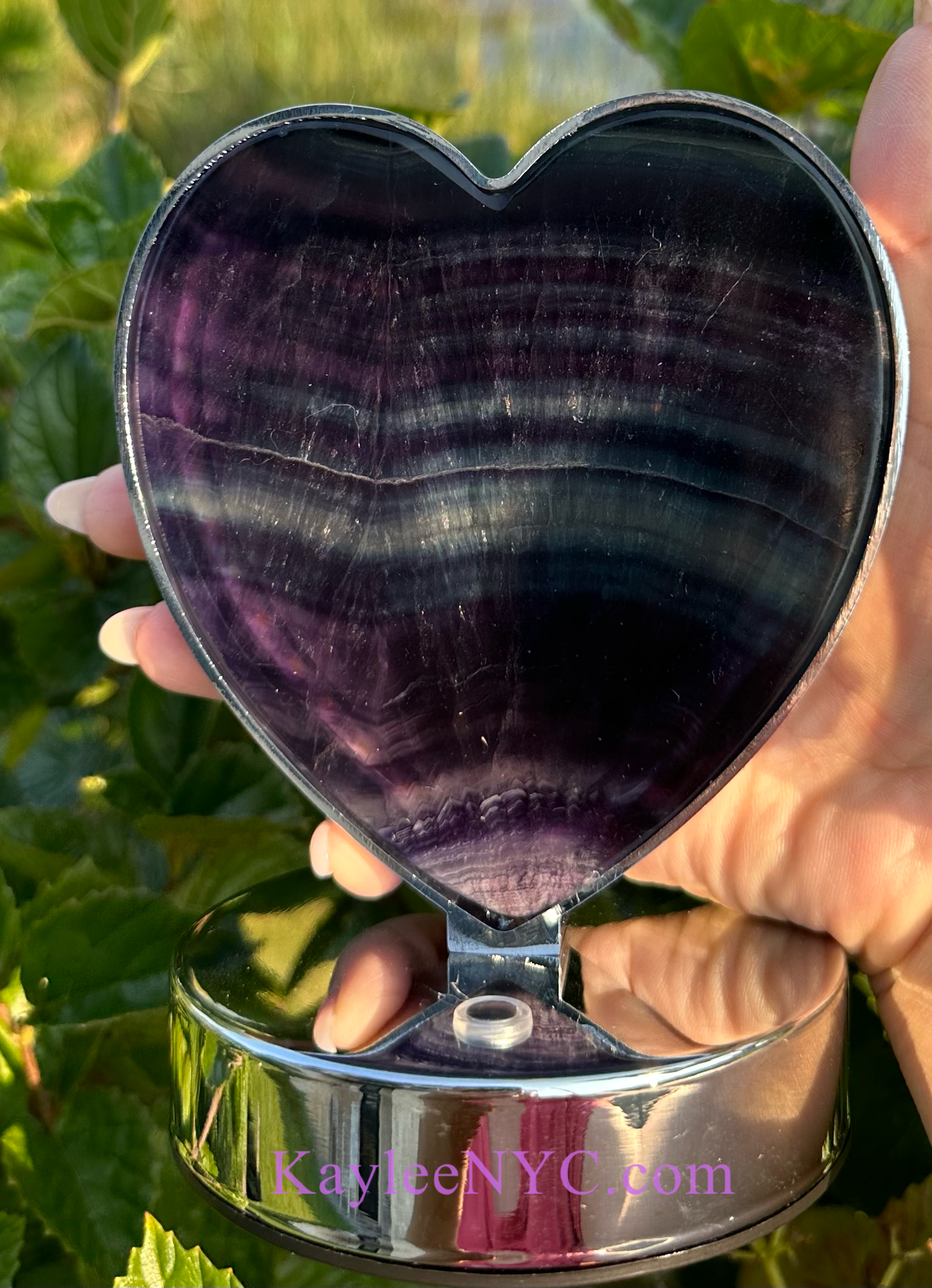 KayleeNYC - Wholesale Spiritual stone/crystal - Natural Crystal Heart Shaped Lamp Healing Energy6