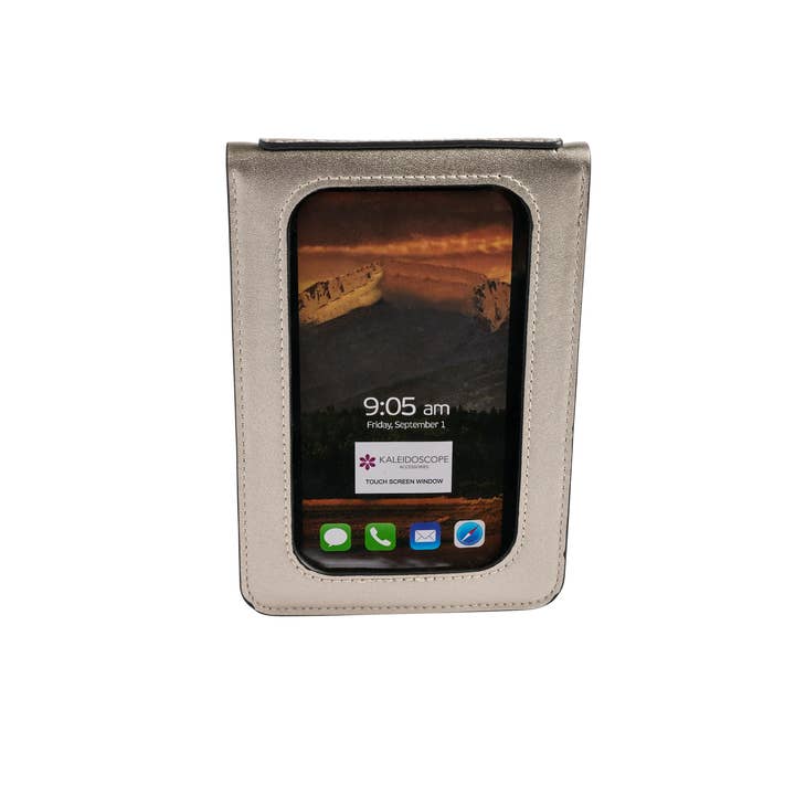 Kaleidoscope Accessories - Vente Sac à bandoulière – femme - Sac à bandoulière pour téléphone portable - Assortiment métallique4