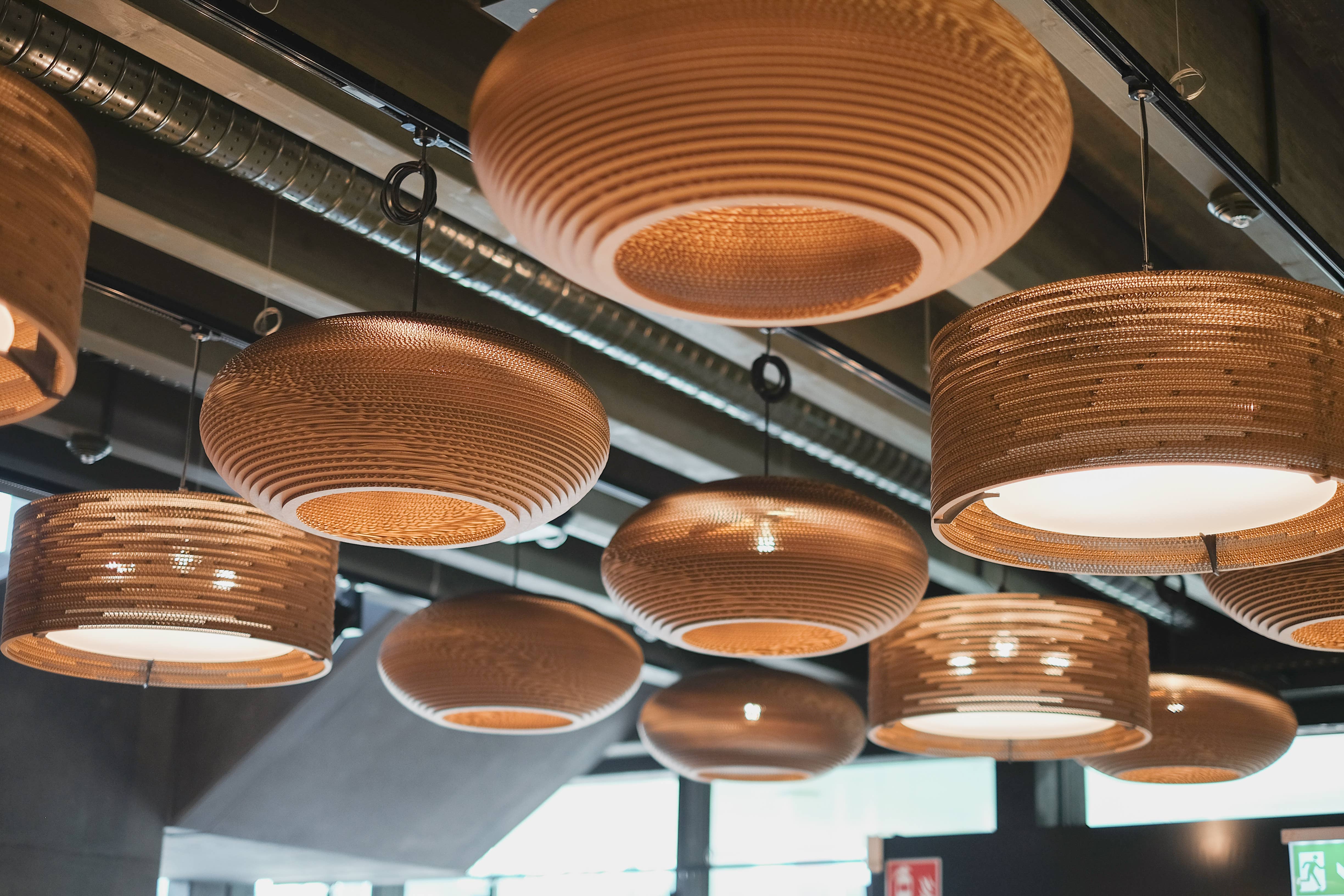 VANMOKUM - Vente Lustre/Suspension - Lampes suspendues artisanales GRAYPANTS Scraplights Disc20