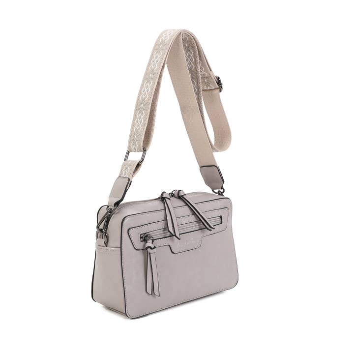 INES DELAURE - Wholesale Shoulder Bag - Women's - Patterned shoulder bag