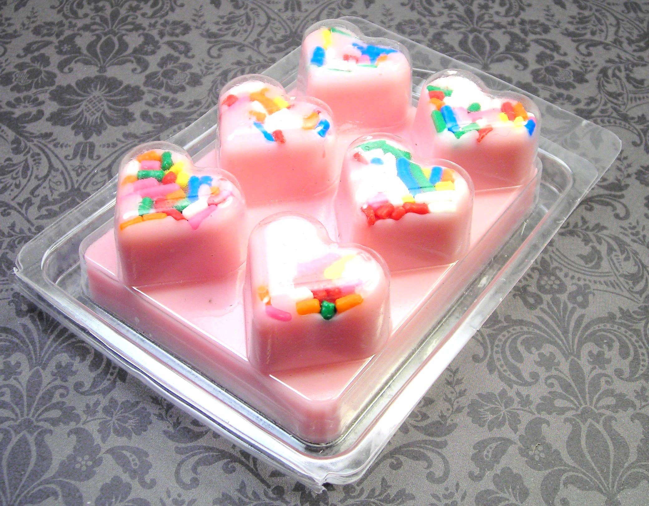 Chubby Chico Charms – Engroshandel Smeltevoks – Cupcake hjerteformede sprinkler Wax Smelter1