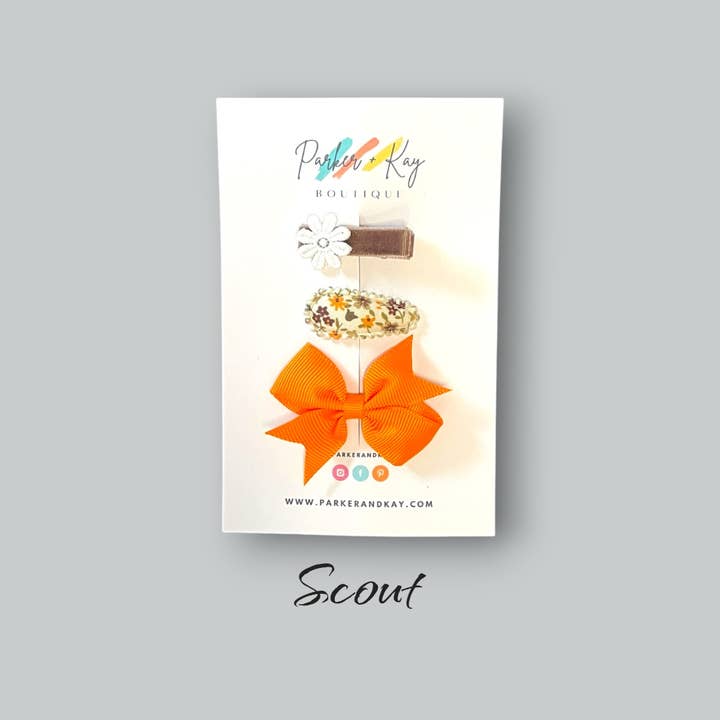 Parker and Kay Collective - Wholesale Hair Clip - Kids - Baby Mini Clips Variety Set8