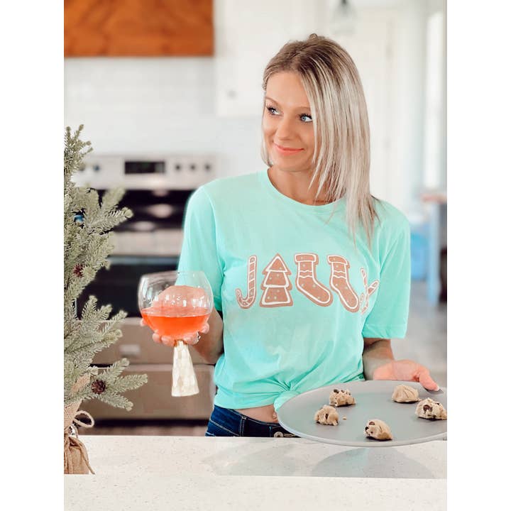 Jolly • T-shirt à biscuits en pain d'épice pour la vente par RR Tees Wholesale