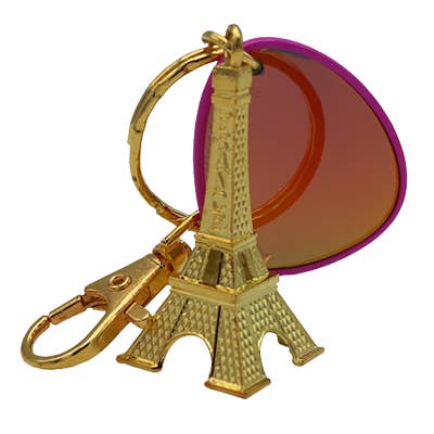 Mini Sun Eiffel Tower Keyring for wholesale by Clash Concept