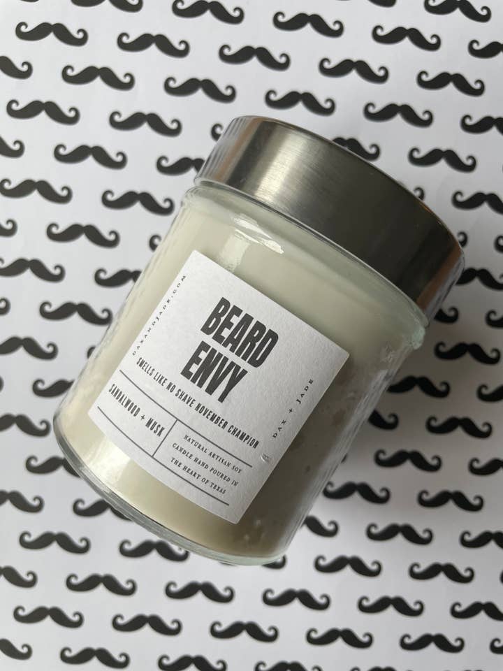 Beard Envy Soja-Kerze für den Großhandel von dax + jade