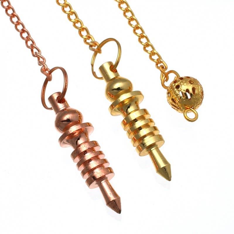 UniArt – wholesale Meditation supplies – Lot of 25 metal pendulums4