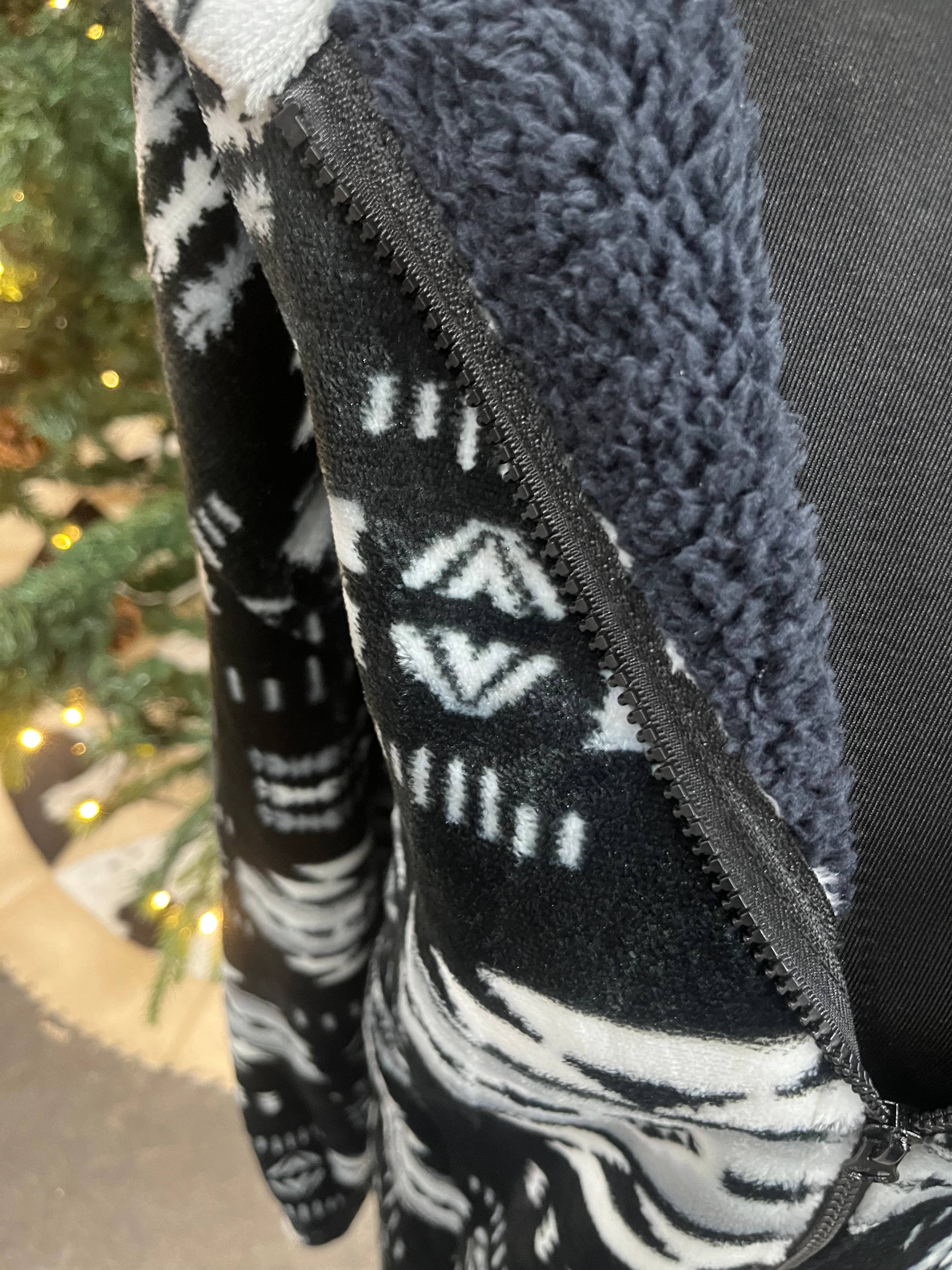 Western Linens – Engroshandel Jakke - Dame – Sherpa Navajo Jakker9