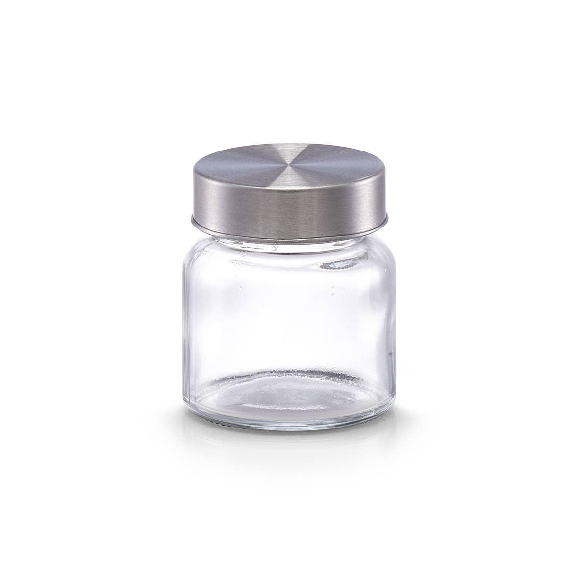 transparent Storage jar 'Mini' with metal lid, 75 ml for wholesale on Faire0