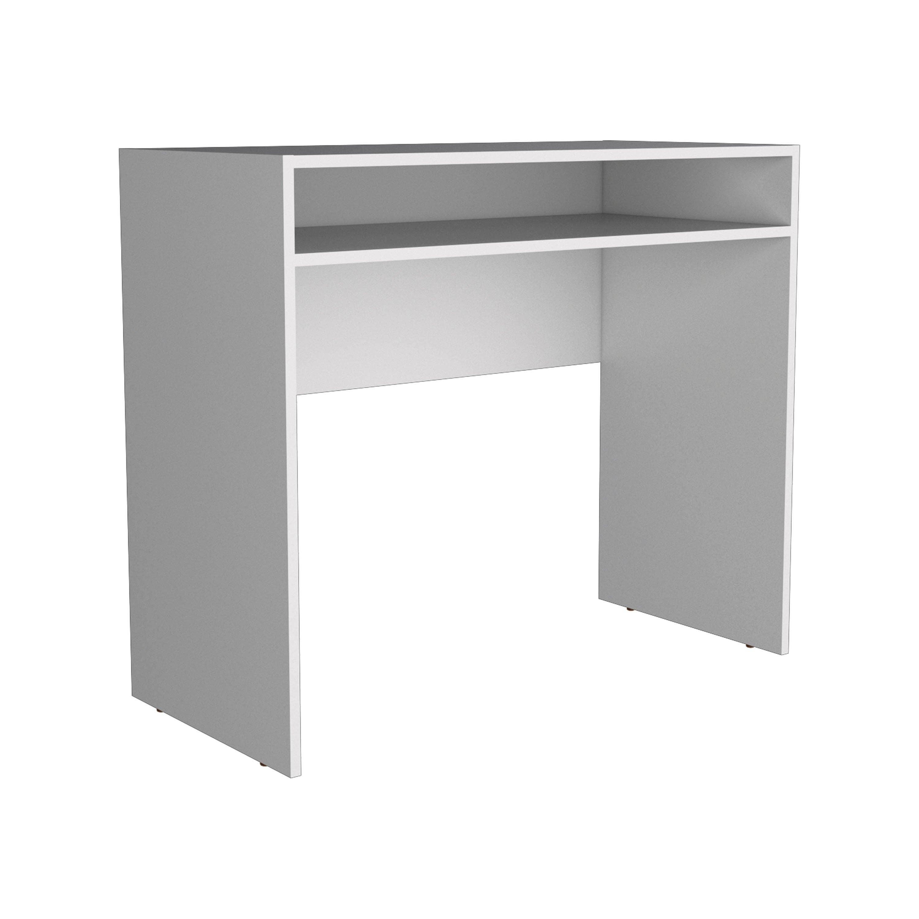 TUHOME FURNITURE – wholesale Skrivbordskit – Stella 35" Brett Skrivbord Vit11