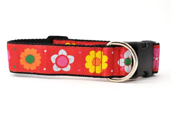 six point pet - Wholesale Pet Collar - Cat - Daisy Chain-Red9