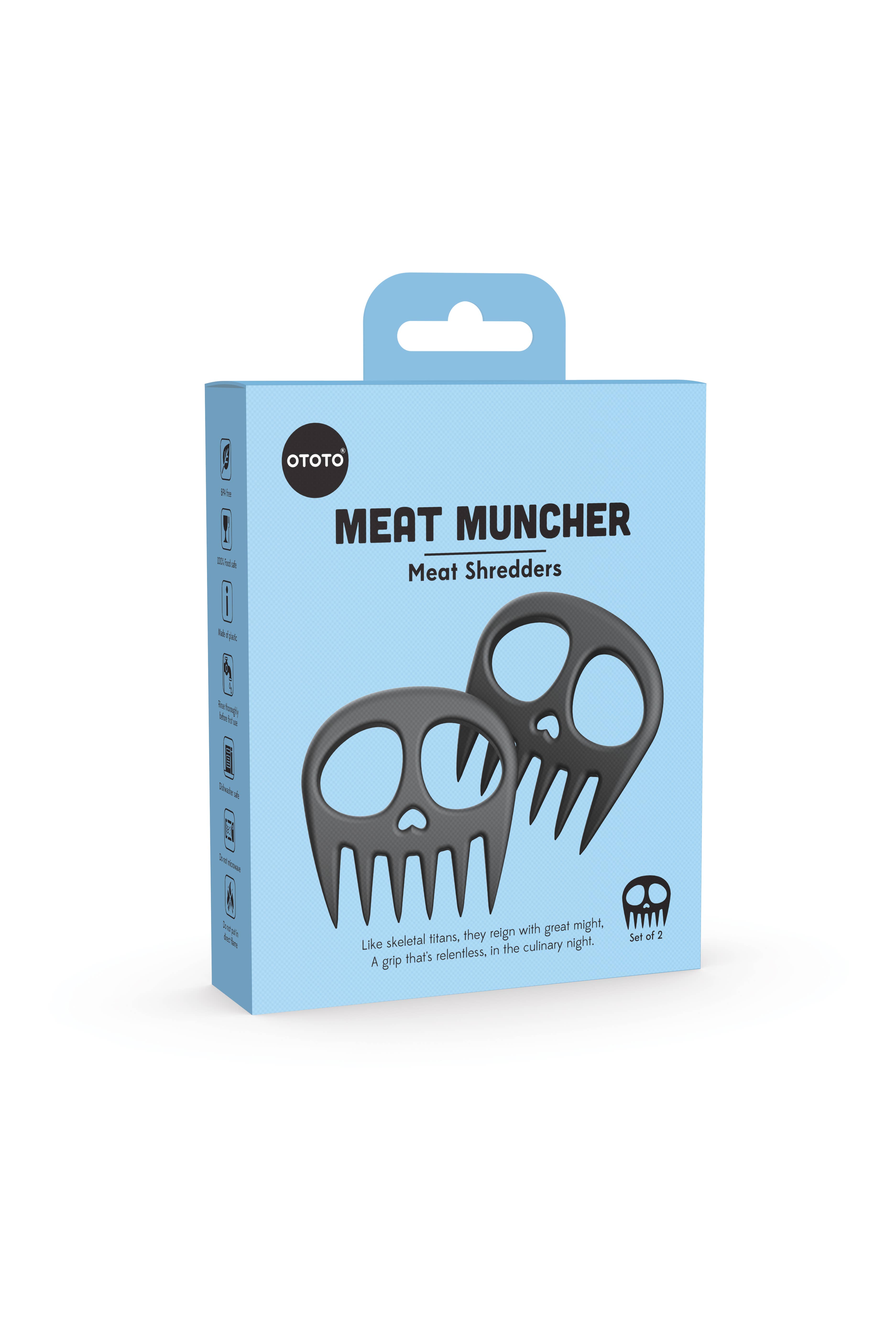 OTOTO - Wholesale Kitchen Tool/Gadget - Meat Muncher Meat Shredders  BBQ Accessories & Gifts Set/27