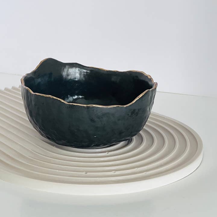 Kenley Boutique - Wholesale Candle holder - Concrete Bowl minimal concrete Bowl Candle Vessel -8.5oz