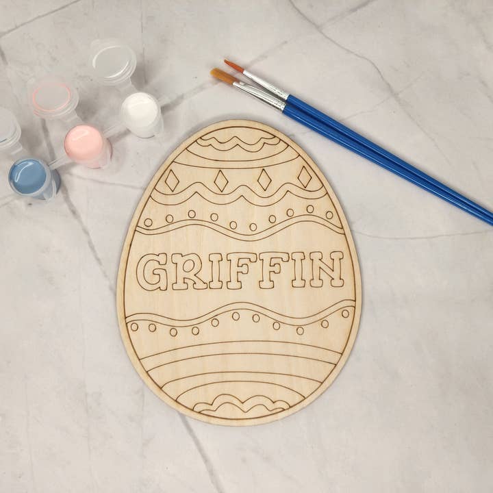 Personalized Egg Paint Kit for wholesale by Chelsea Brandt Creations