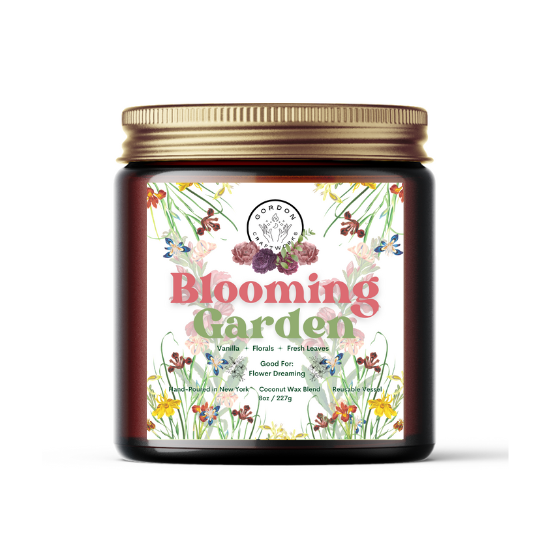 Gordon Craftworks - Wholesale Jar/Filled Candle - Blooming Garden Candle0