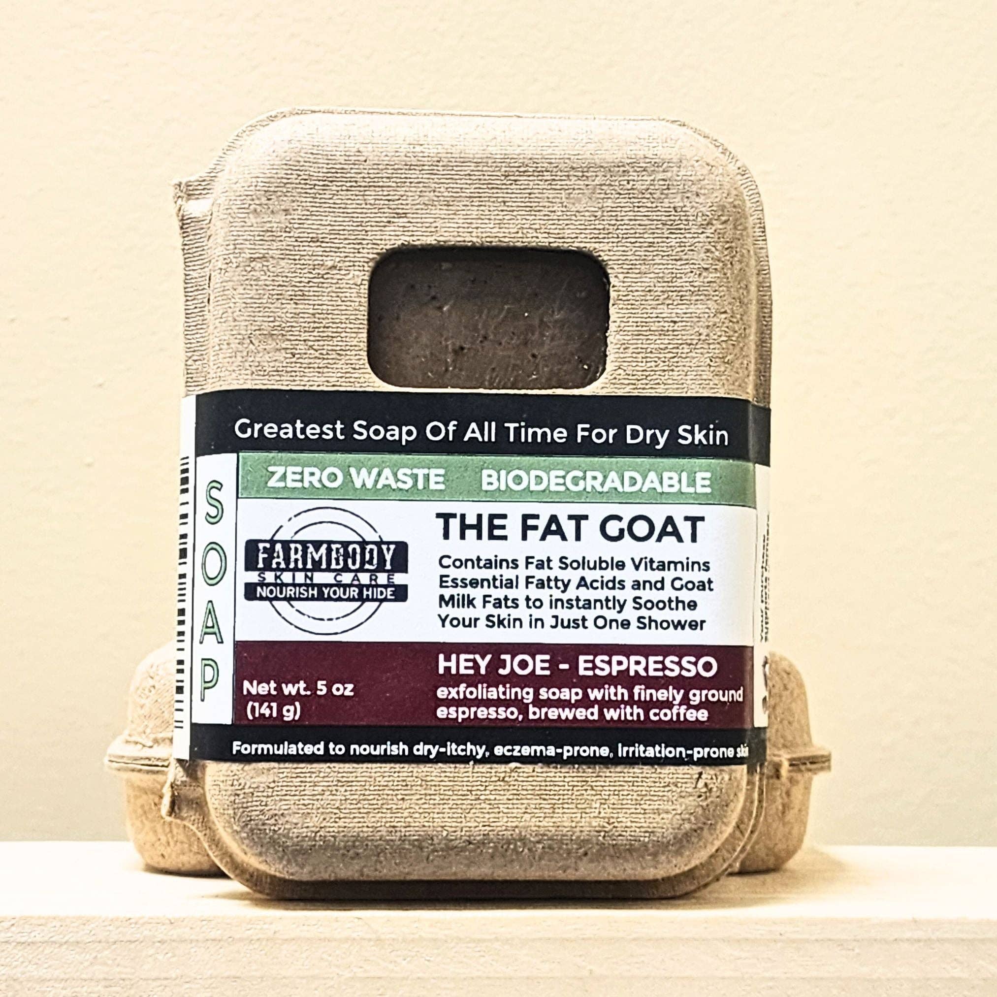 Farmbody Skin Care - Venta al por mayor Pastilla de jabón - The Fat Goat | El mejor jabón de leche de cabra y sebo para eccema y piel irritada16