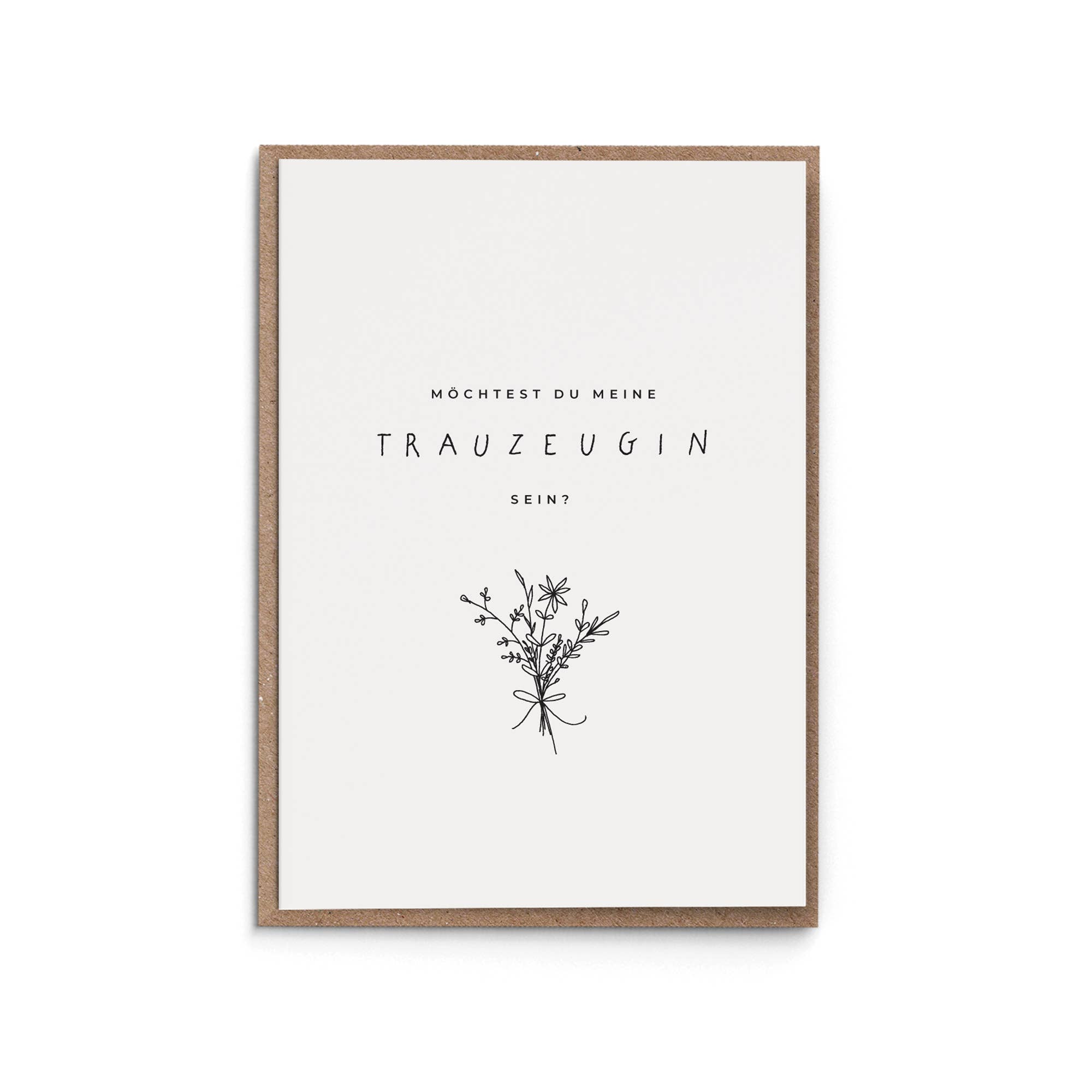 sonst noch was? - Wholesale Wedding Card - Wedding Card "Will You Be My Bridesmaid?" (German)