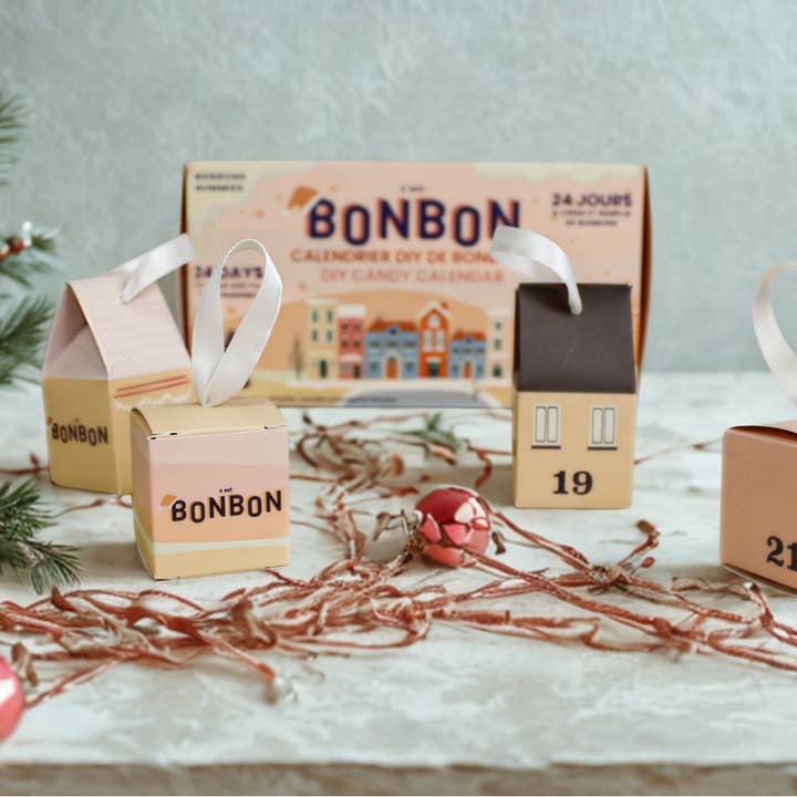 La boîte à bonbons - Vente Bonbons gélifiés - Calendrier de l'Avent DIY - Bonbons Gélifiés1