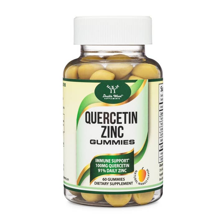 Double Wood Supplements - Wholesale Oral Supplement/Vitamin - Quercetin + Zinc Gummies