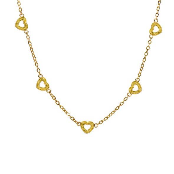 Lily Nily - Wholesale Kids Necklace - Kids - Heart Station Necklace