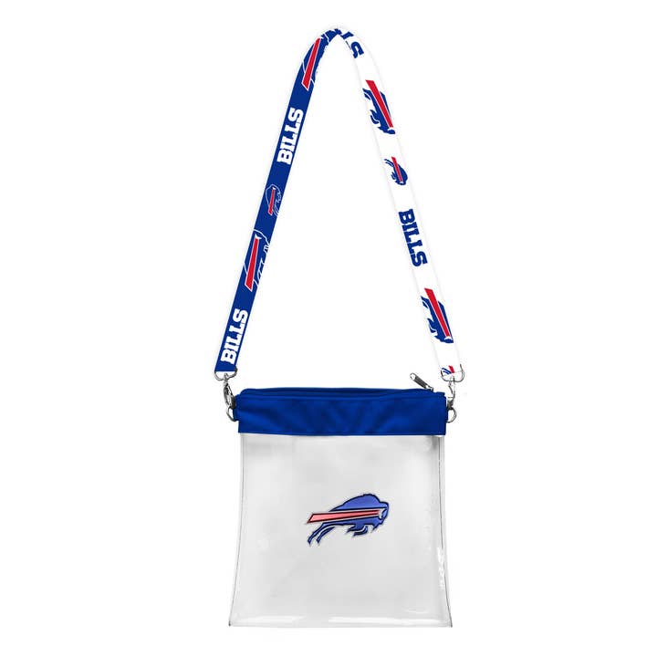 NFL Buffalo Bills Clear Satchelette for wholesale by Little Earth Productions