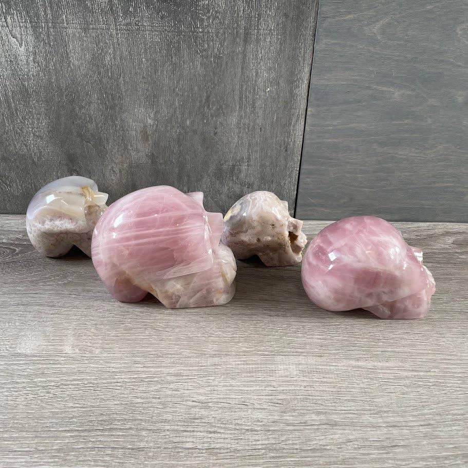 Keystone Crystals - Wholesale Spiritual Stone/Crystal - Assorted Crystal Skulls – Bulk Lot for Gift Shops130