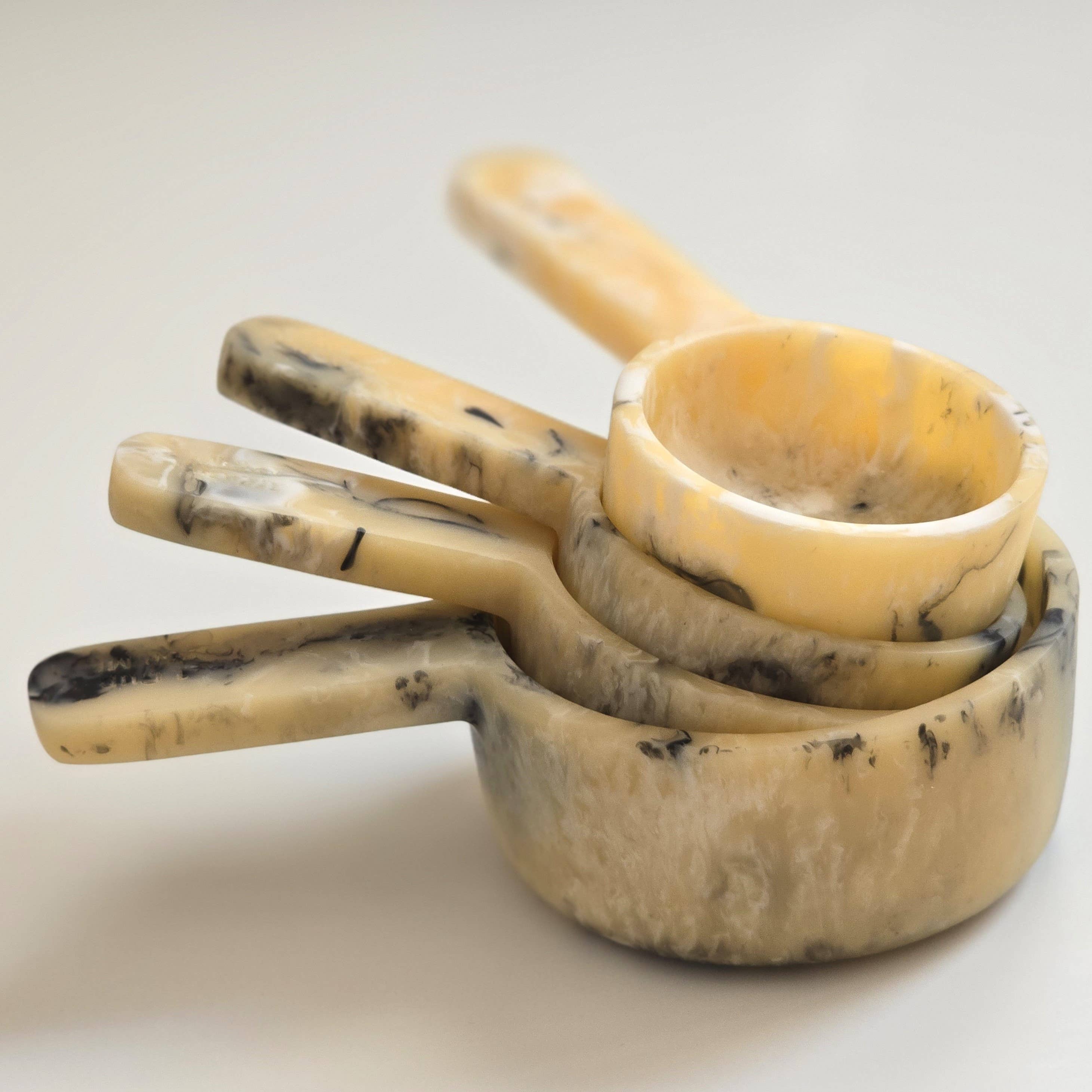 Gibb & Daan - Vente Verre à mesurer - Tasses à mesurer en résine coulée à la main - Cadeaux de cuisine, pâtisserie6