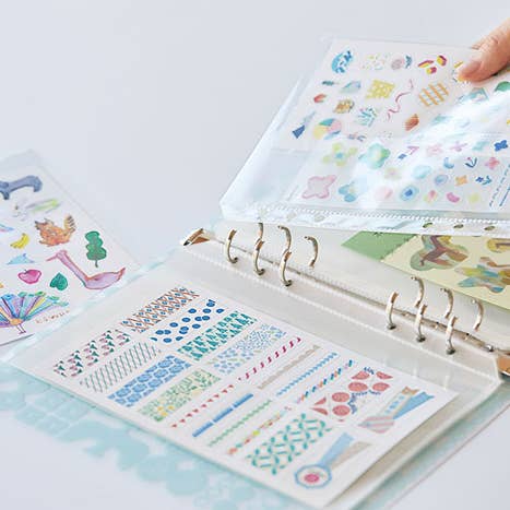 Pocket Refill for OTONA Sticker Collection - Binder Type for wholesale by HITOTOKI by KING JIM