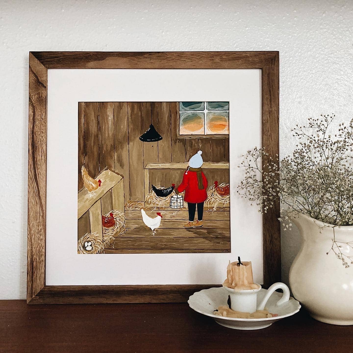 Chimney Smoke Art - Vente Affiche d'art - Corvées matinales1