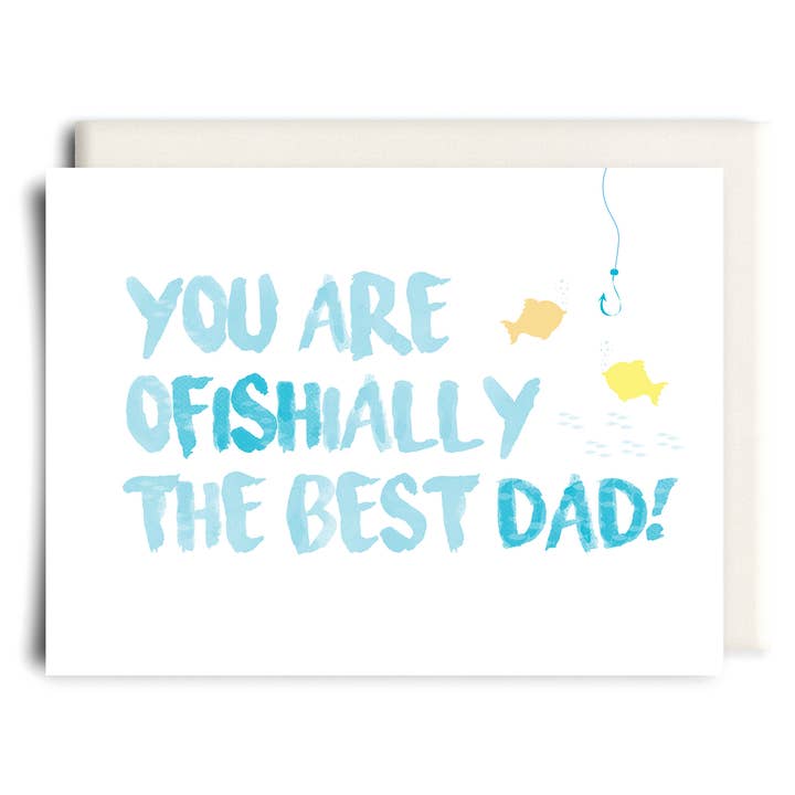 Ofishally | Father's Day Greeting Card for wholesale by Inkwell Cards
