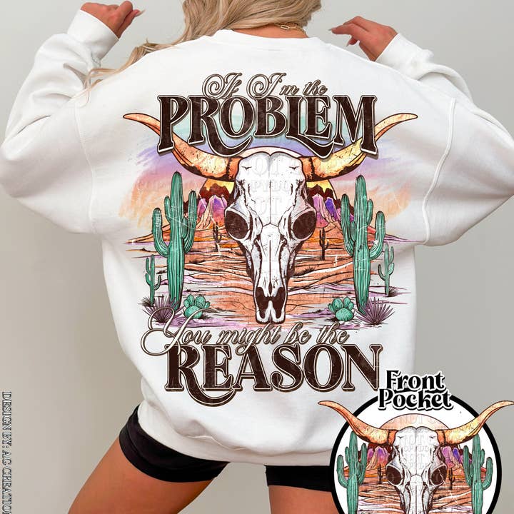 So I'm The Problem Skull for wholesale by Gabbie Co.