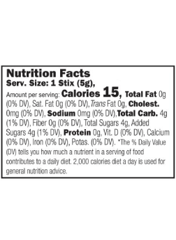 Rocky Mountain Honey Co. - Vente Miel - Paquet de 50 pailles au miel et à la cannelle2