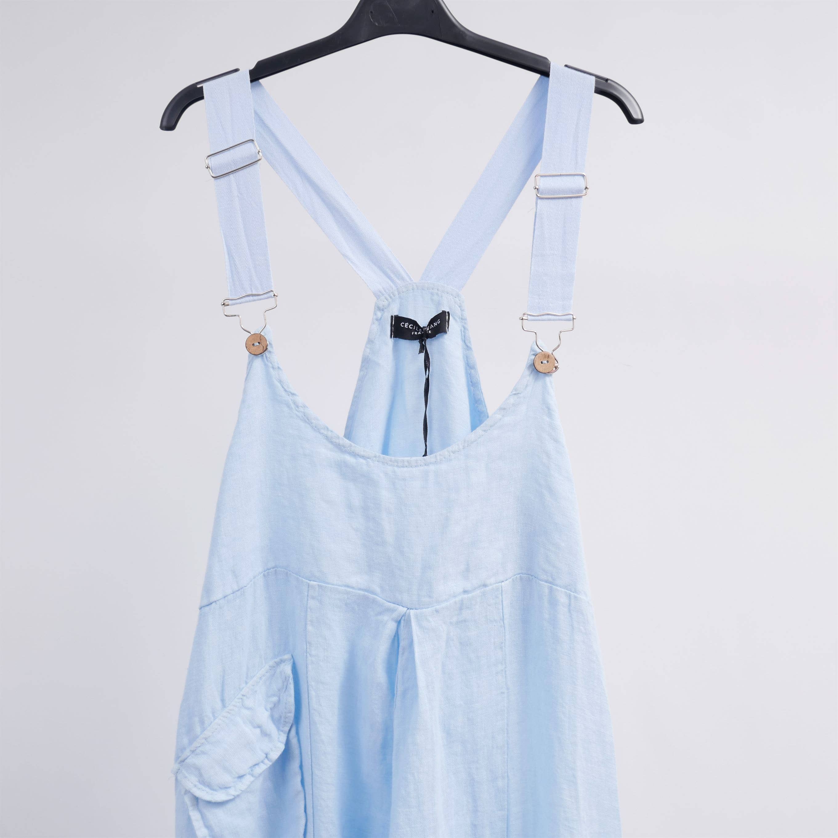 Cecile Wang - Wholesale Overalls - Women's - YX90420 linen jumpsuit15