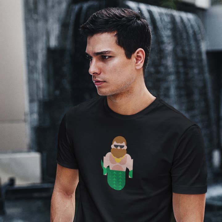 Merman T-Shirt - Poseidon for wholesale by Mischief Mates