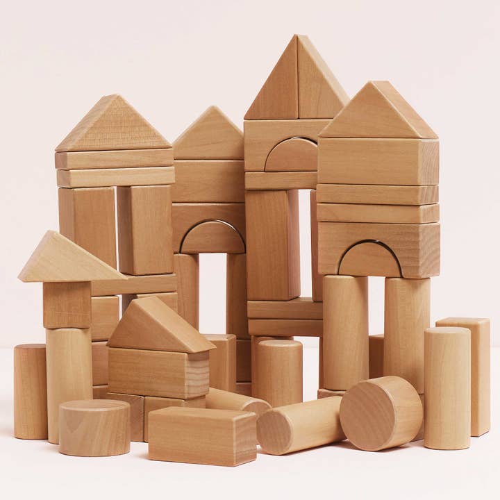 Natural Wood Building Blocks for wholesale by Le Toy Van, Inc.