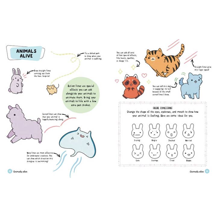 Union Square & Co. - Wholesale Book - Kids - How to Draw Cute Animals by Angela Nguyen