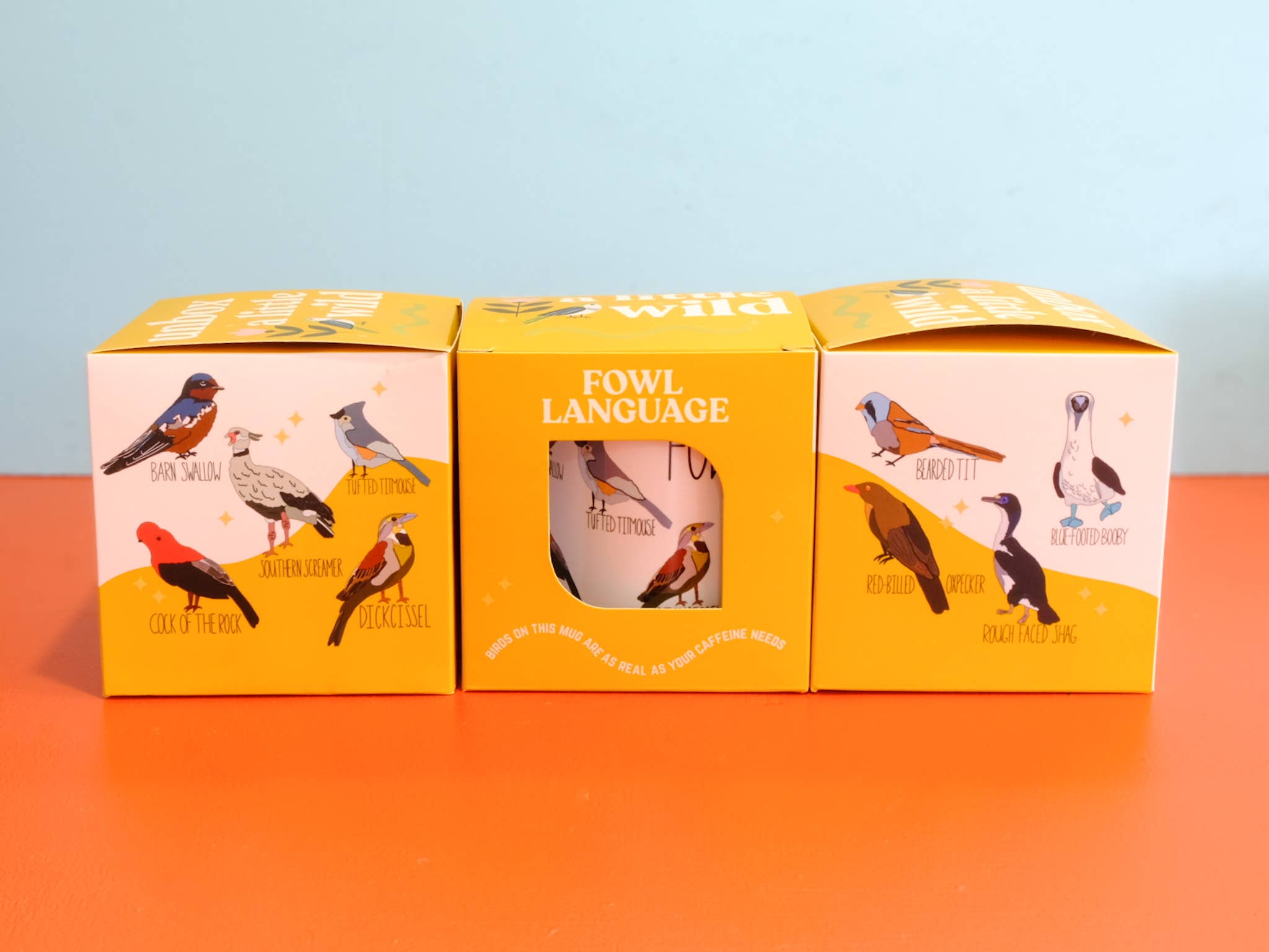 Acorn & Artisan - Wholesale Coffee Mug - Funny Bird Coffee Mug | Fowl Language Dishwasher Safe Mug5