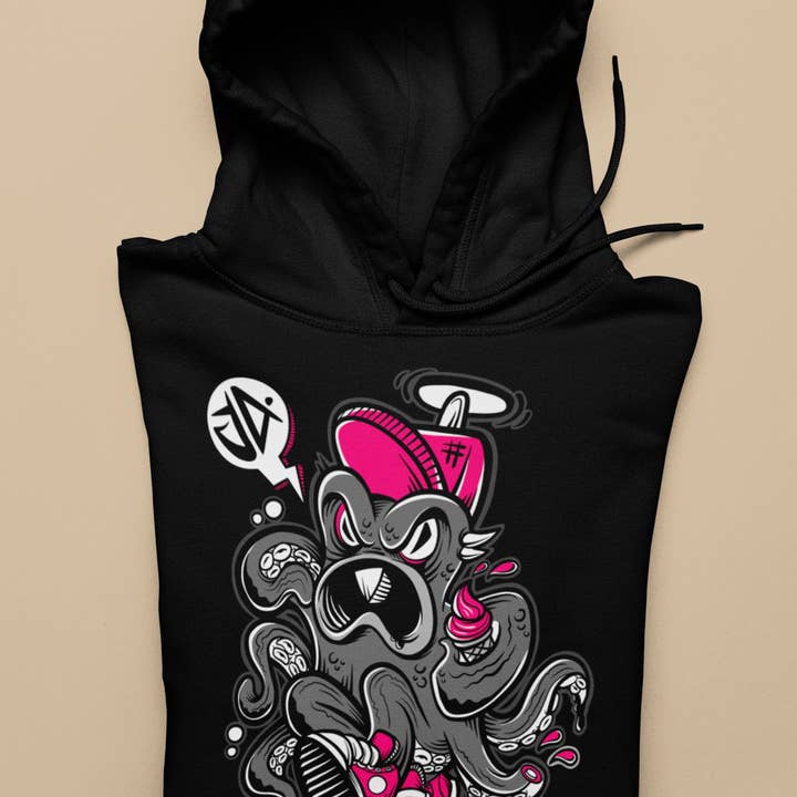 Moletom com capuz Kraken Holiday por atacado de Granite Anchor