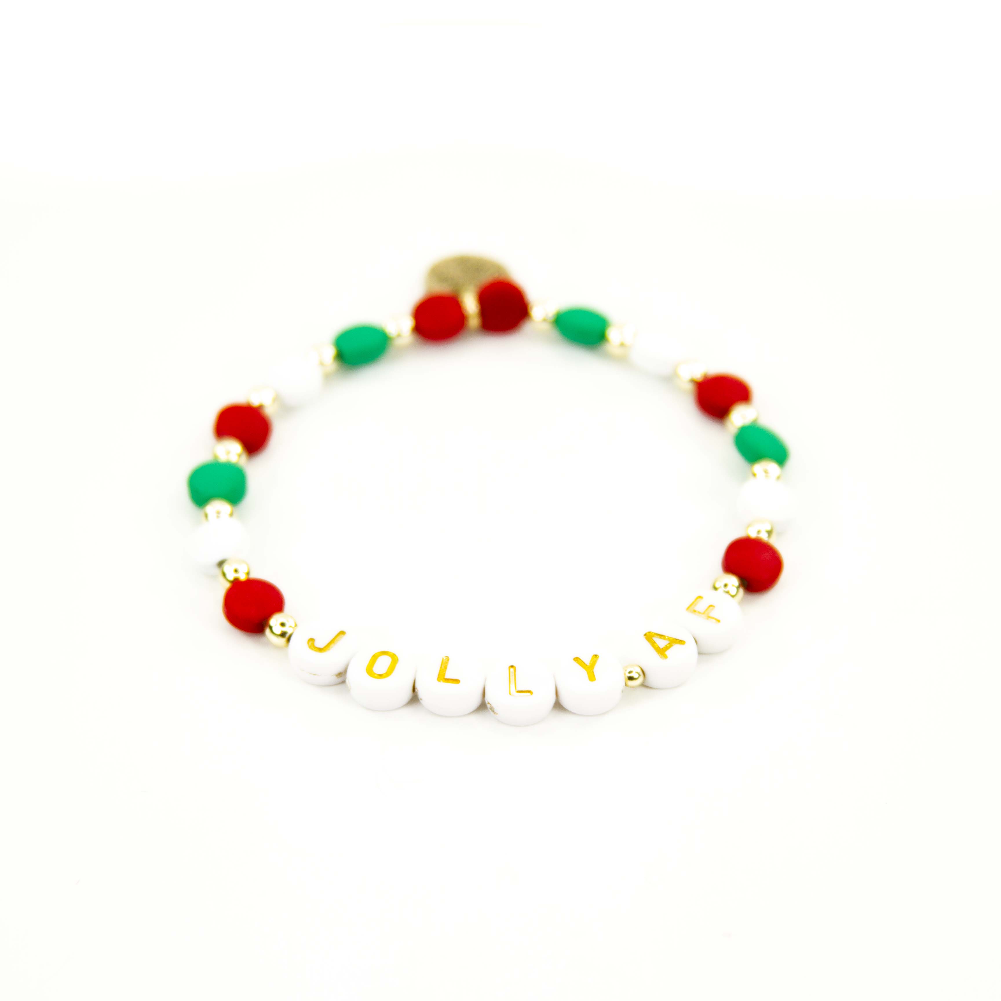 Savvy Bling - Vente Bracelet de perles - Bracelets de Noël26