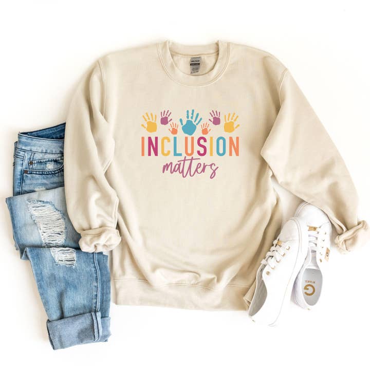 Sweatshirt "L'inclusion compte", Hoodie "Éducation spécialisée", Pull "Pleine conscience", Hoodie "Sensibilisation à l'autisme", T-shirt "Égalité", T-shirt "Neurodiversité" pour la vente par DONNA SHIRTS