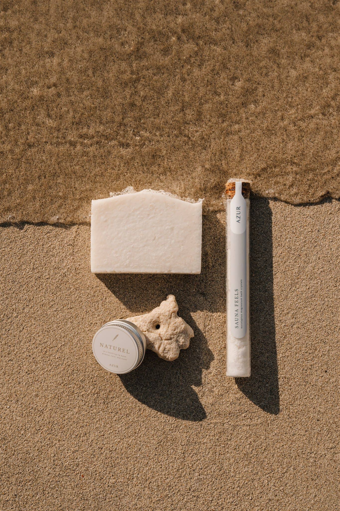 Azur Natural Bodycare BV - Wholesale Bar Soap - SAUNA FEELS | body scrub bar | natural salt soap5